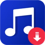 music downloader android application logo